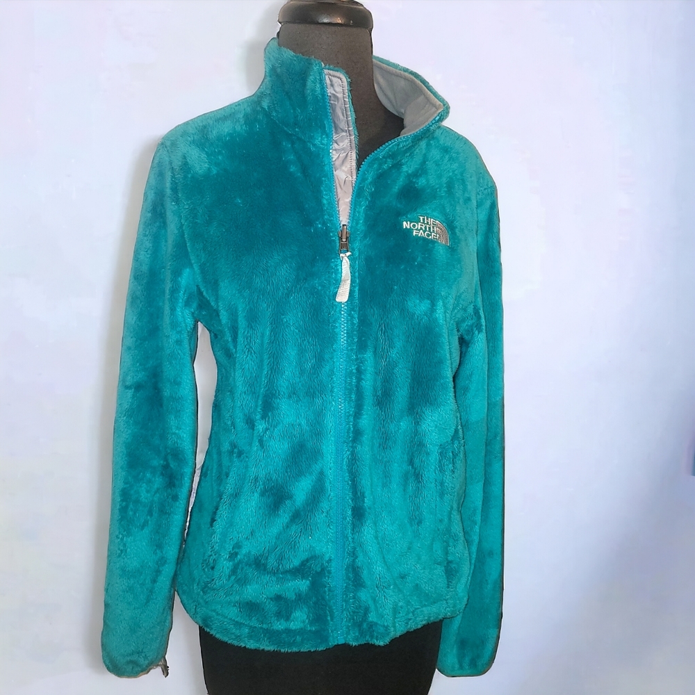 The North face fleece size small Turquoise blue - green color